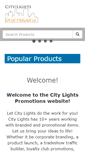 Mobile Screenshot of citylightspromotions.com